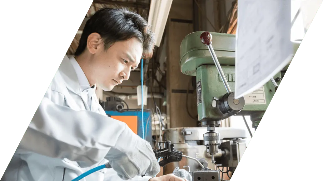 イメージ:お客様の8割が製造業